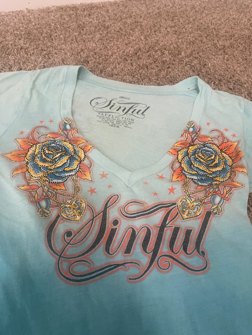 Woman’s Sinful Graphic Tee